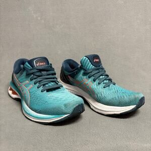 ASICS Gel-Kayano 27 Running Shoes Blue Coral Women’s Size 6/37